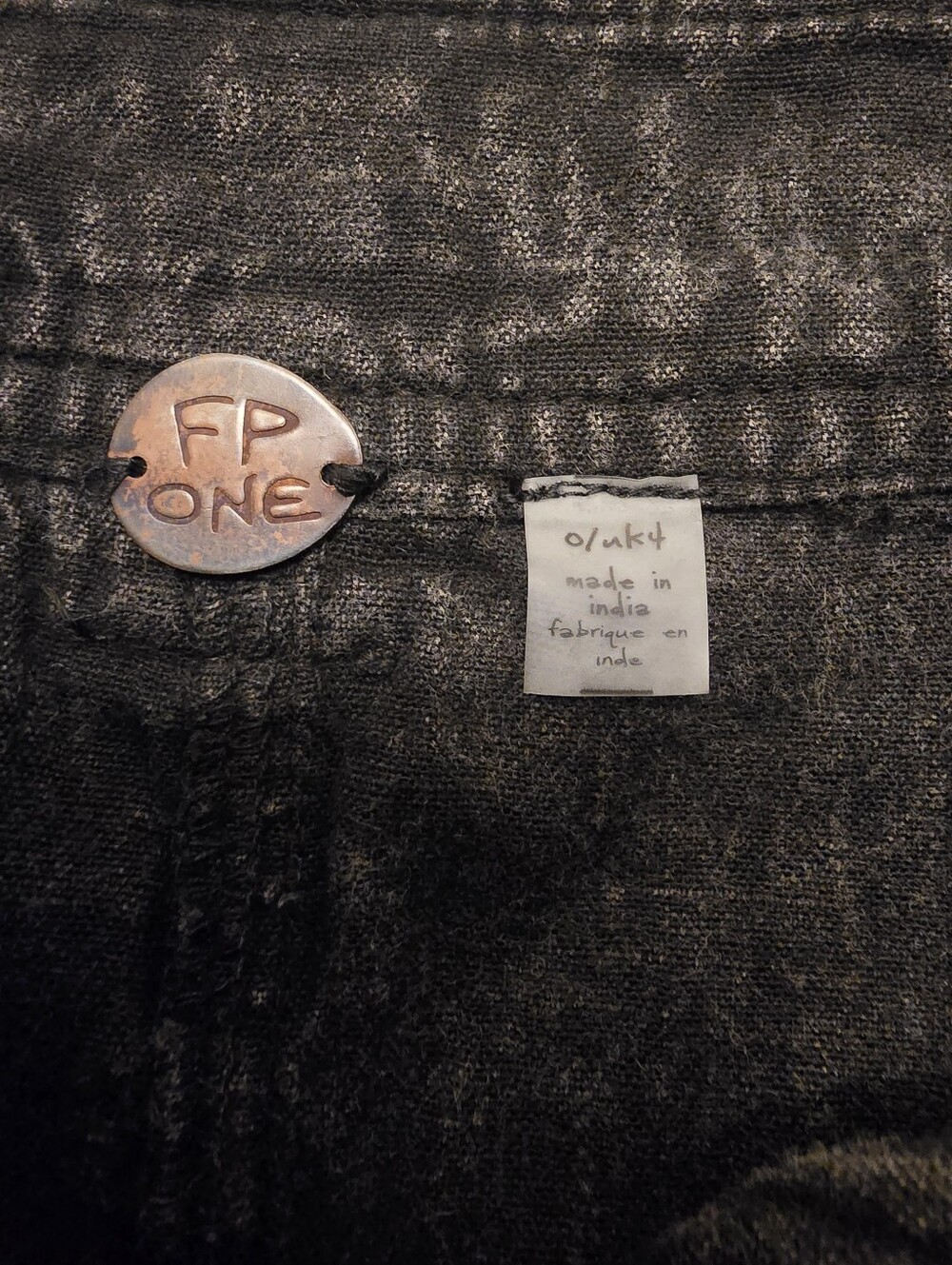NWT Free People FP One Chance Trousers, Linen & Cotton - Size 0 - Picture 7 of 16